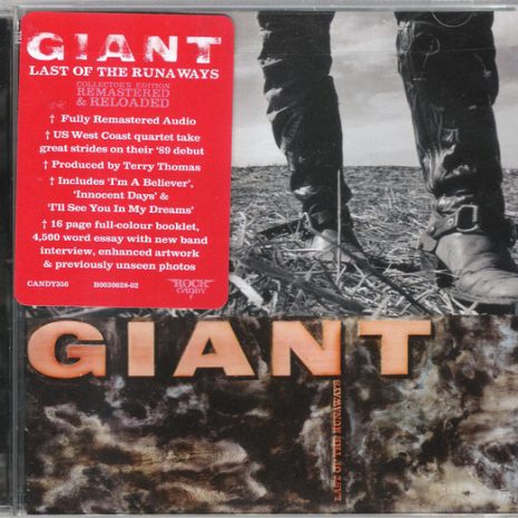 Giant - Last Of The Runaways (CD)